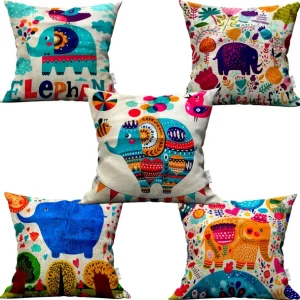 Crosmo Jute Cushions Cover