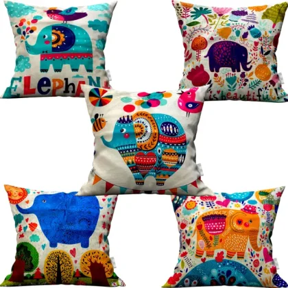 Crosmo Jute Cushions Cover