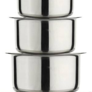 LIMETRO STEEL Set of 5 High Quality 22Gauge Induction &...
