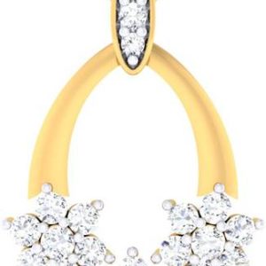 avsar BIS Hallmark AVP977YB 14kt Cubic Zirconia Yellow ...