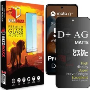 BizzBoxx Tempered Glass Guard for Motorola G34, Motorol...