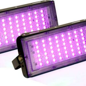 Briton 50 Watt Brick Pink Colour Flood Light for Outdoo...