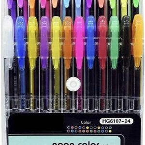 Adoere 24 Pc Gel Pens set Color gel pens,Glitter,Metall...