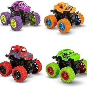 PSA zone Mini Monster Cars PCS OF 4