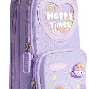 SOKT Pouch Cartoon Print Art Plastic Pencil Boxes