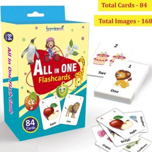 gurukanth All in One Flash Cards for Kids (Laminated No...