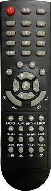 SHIELDGUARD Remote Control Compatible for Home Theater...