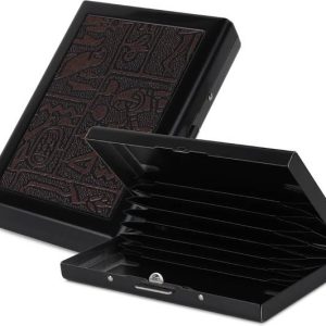 StealODeal Long-Lasting RFID Blocking Egypt Coffee PU Credit/Debit...