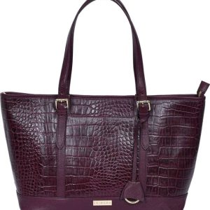 LEIMODA Maroon Girls Tote Pure Leather Luxury Allure Stylish To...