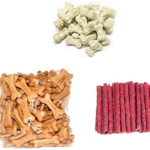Puppy buddy Munchy Sticks+Dog Biscuits+Chew Bones Dog S...