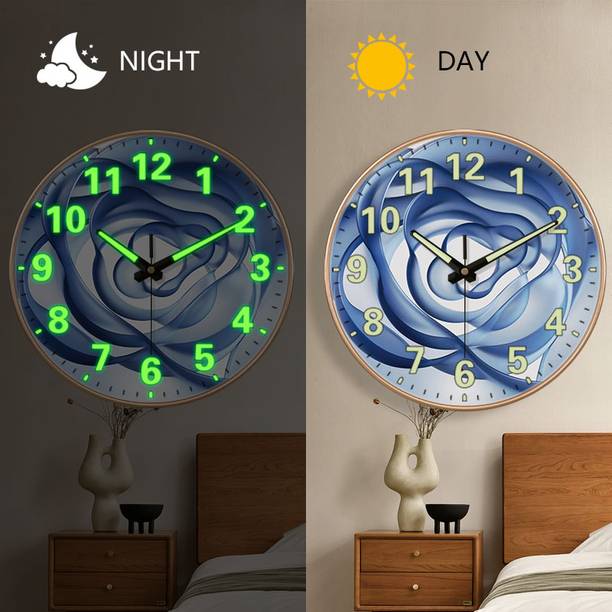 Star Work Analog-Digital 29.5 cm X 29.5 cm Wall Clock