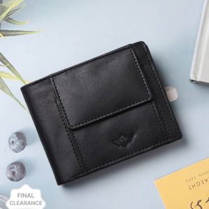 METRONAUT Men Casual Black Artificial Leather Wallet