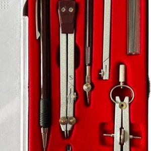 Diplomat Engineering Drawing Instruments Box of 9 Parts...