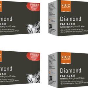 VLCC Diamond Facial Kit Pack of 4
