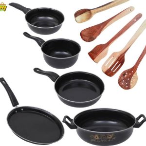 MY STORE Premium Quality of 10 Pcs Induction Bottom Non...