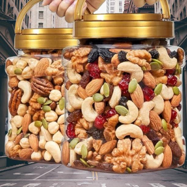 Get Fresh 04Dry Fruits Nut Mix Black & Green Raisin,Alm...