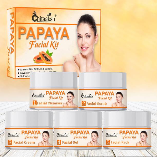 VARDHN Papaya Facial Kit for Oily Skin – Deep Cleanse, ...