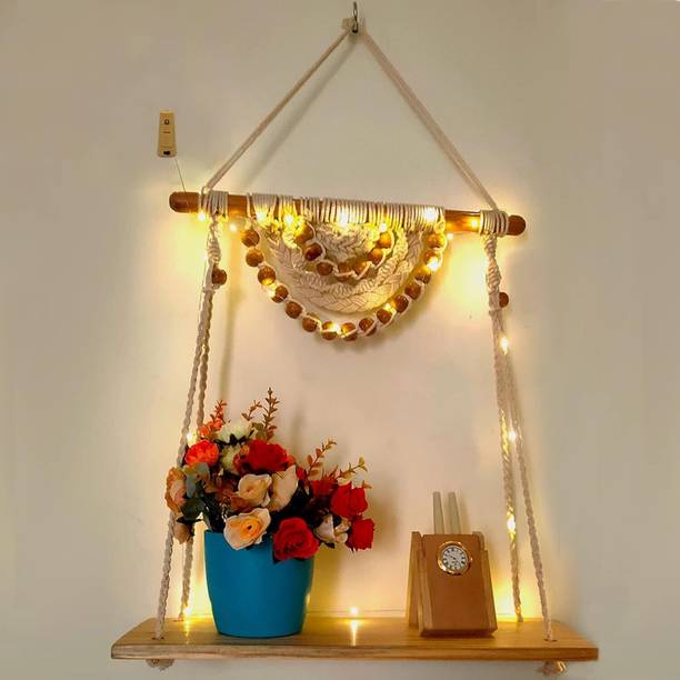 Flipkart SmartBuy Wooden Wall Shelf