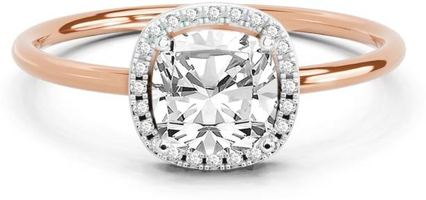 Sparkles Lab Grown Diamond 14kt Rose Gold ring