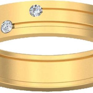 avsar AVR523YBR 14kt Cubic Zirconia Yellow Gold ring