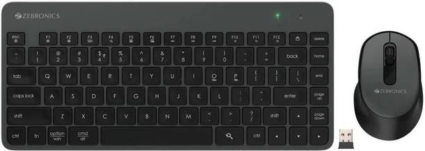 ZEBRONICS Companion 201 Wireless Standard Desktop Keybo...