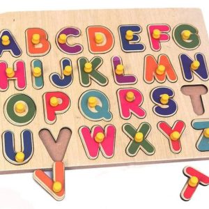 GAMLOID Birthday Gift Wooden Alphabet Educational learn...