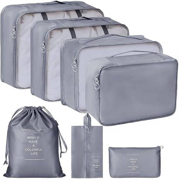 DebRifo Cubes 7 Set Travel Cubes for Suitcases Lightwei...