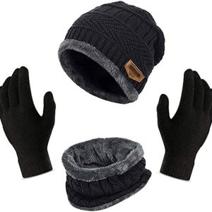 KRAZO FASHION Woven, Solid, Self Design Beanie