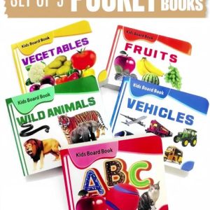 HOMESHOPEEZ Early Educational Learning Kids Board Books...