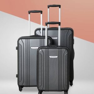 METRONAUT Hard Body Set of 3 Luggage 4 Wheels - S02-3 COMBO SET (...