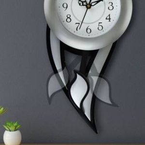 Attractionz Analog 42.5 cm X 17.5 cm Wall Clock