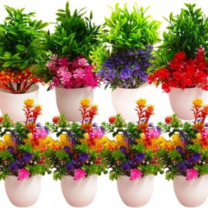 Dekorly Artificial Plants for Home Office Decor, Bedroo...