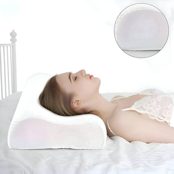 credicus Cervical Contour Smooth Memory Foam Pillow, Or...