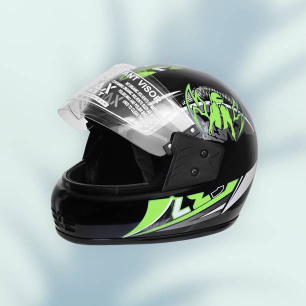 NOAX unisex full face good hard quality helmet-Green375...