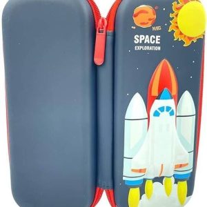 RINGHAS Rocket 3D Cover EVA Pencil Case Large Capacity ...