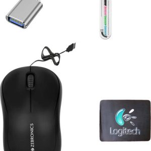 Mophonics Comfort Mouse, MousePad, Cable Protector,C-OT...