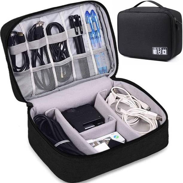 True-Ally Electronics Accessories Organizer Bag, Univer...