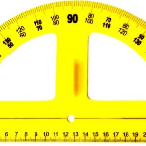 THE LABWORLD Teacher's protractor big size for school g...