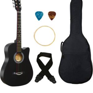 Flipkart SmartBuy 38C Classic black, 38 Acoustic Guitar...