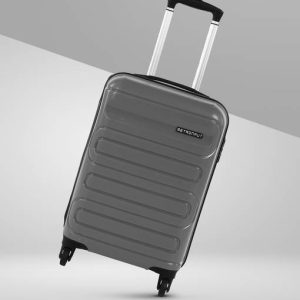 METRONAUT Small Cabin Suitcase (55 cm) 4 Wheels - FLOW - Silver