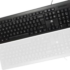 HP K100/7J4G1AA Wired USB Standard Multi-device Keyboar...