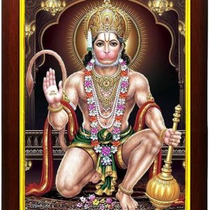 ag pro comfort Hanuman ji Bajrangbali Large Photo Frame...