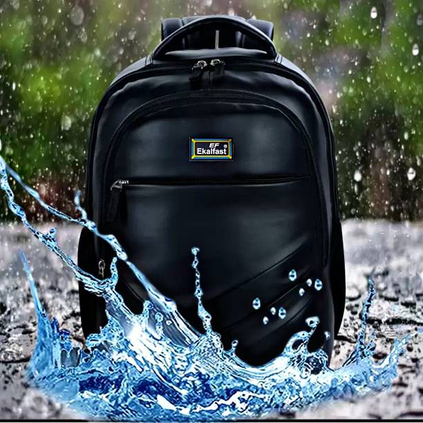 EKALFAST Large 50 L Laptop Backpack Leather Backpack fo...