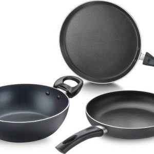 Judge ACE Set of 3|Low Oil Cooking|Durable Body Non-Sti...