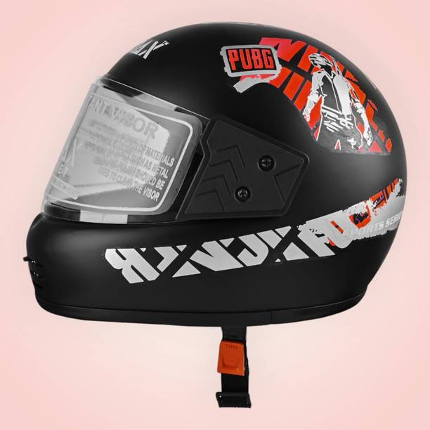 NOAX unisex full facce helmet original-374-Red Motorbik...