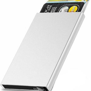 SMKT Credit Card Holder Pop Up Blocking Security Slim Case C...