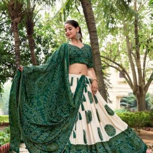 RADHVI BIZ Self Design Semi Stitched Lehenga Choli