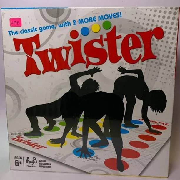 GKNEX new Twister Game Bigger Mat More Colored Spots Cl...