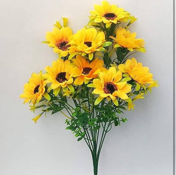 sunever Home Or Office Decoration Yellow Sunflower Arti...