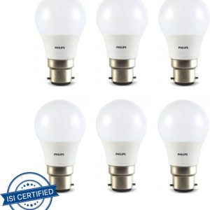 PHILIPS 4 W Basic Round B22 LED Bulb